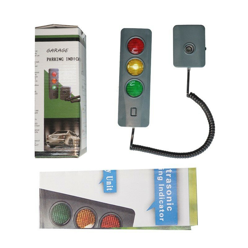 Urządzenie parkingowe KOOJN urządzenie inteligentne parkowanie garażowe urządzenia parkingowe sygnalizacja świetlna LED alarmu parkowania ostrzeżenie o kolizji