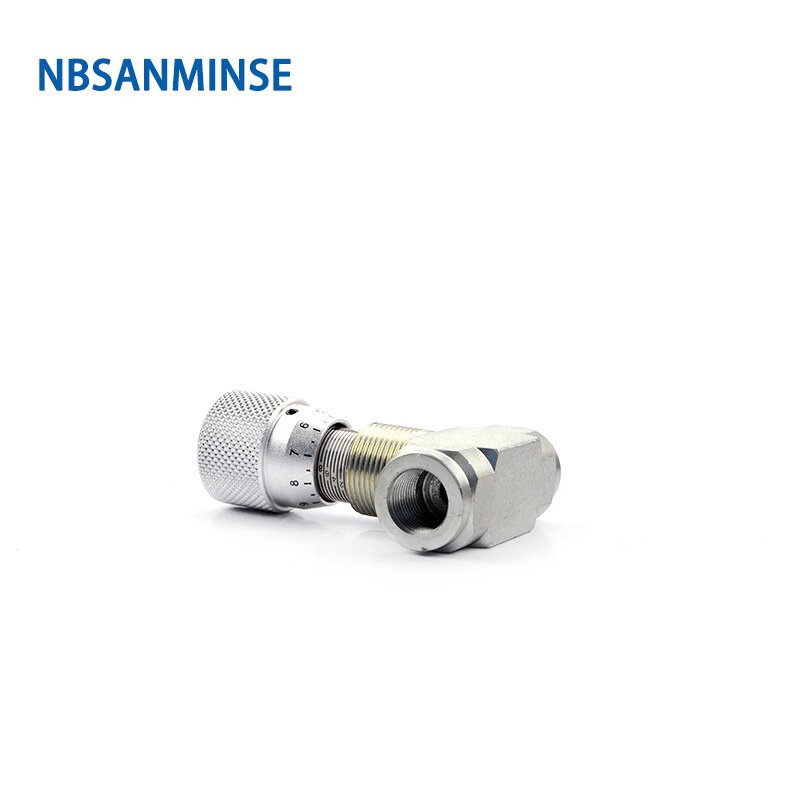 NBSANMINSE 1 szt. Zawór dławiący wysokociśnieniowa typu STB G1/4 3/8 1/2 3/4 1 części do inżynierii przemysłu stali węglowej