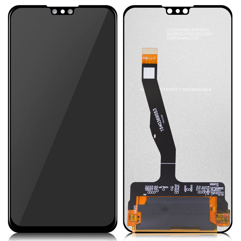 Substituição da tela sensível ao toque LCD para huawei y9 2019, 6,5 polegadas, para honor 8x, aproveite 9 plus, y9 2019