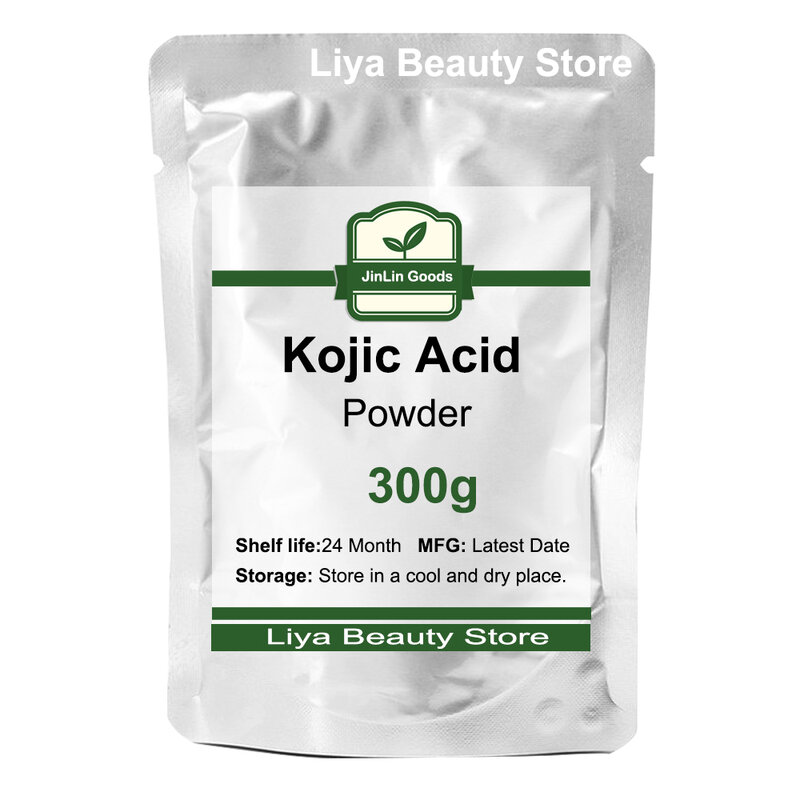 Alta qualidade 99% Kojic ácido pó cosmético matéria-prima para clareamento da pele