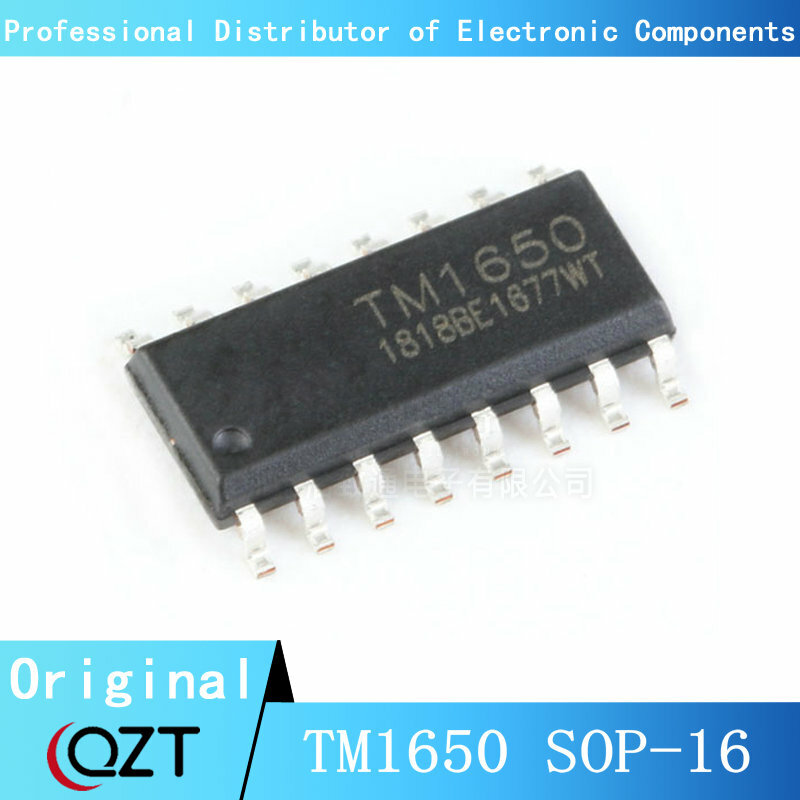 10 pçs/lote TM1650 SOP-16 chip de SOP 1650 Novo local