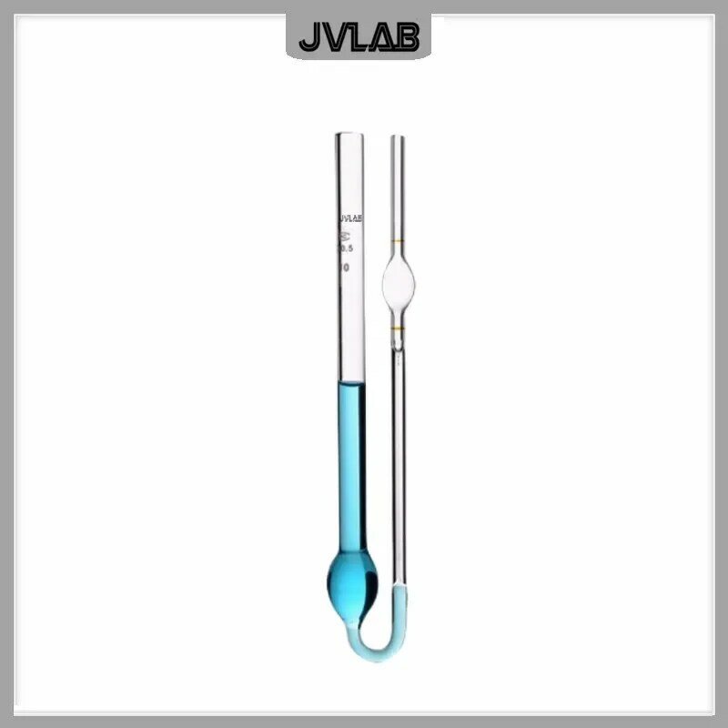 Viscómetro capilar de tubo en U para medición de coeficiente de viscosidad fluida, tipo 1831, 0,4, 0,5, 0,7, 1,0, 1,5mm, 1 piezas