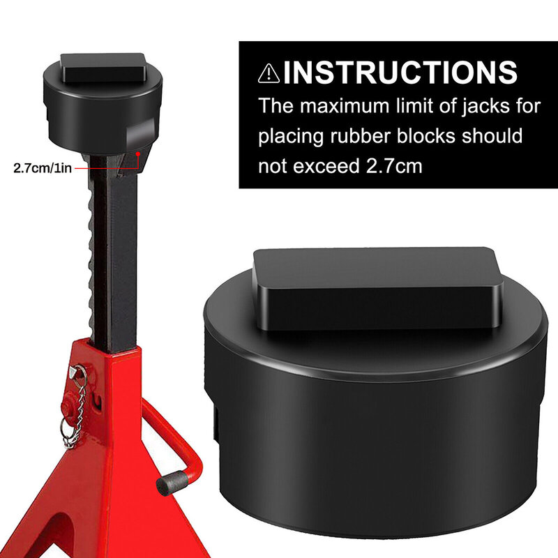 1X For BMW For MINI Direct Installation Jack Stand Adapter Rubber Pads High Quality Practical To Use Brand New