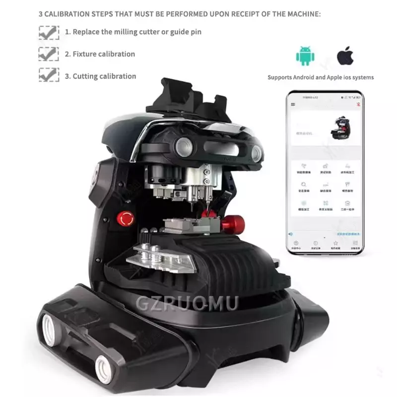 Electric Vertical Key Copying Machine 190W CNC Keying Machine Multifunction Car Keying Door Keys Lost And Matched Locksmith Tool