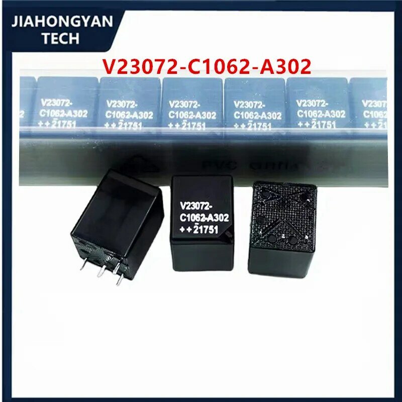 오리지널 V23072-C1062-A302 12V 4 핀 릴레이, 1 개, 2 개, 5 개
