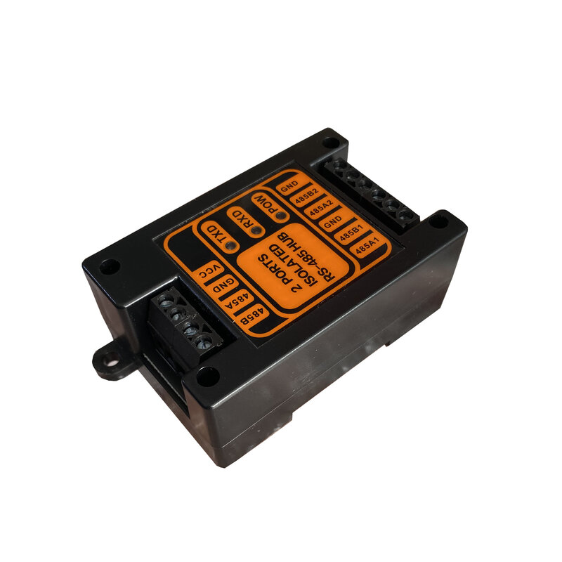1 in 2 out RS485 bus converter 2-way RS485 hub  transmitter  isolated relay signal amplification industrial grade