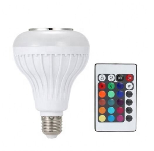 Lâmpada de música LED inteligente, Top Fashion, E26, 200W, 12V, OEM, ODM