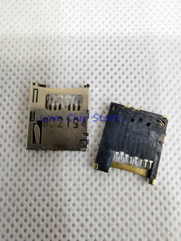 10 Stuks 502570-0893 5025700893 1.1-Pitch 8P Micro Sd Card Socket Connector Nieuwe En Originele