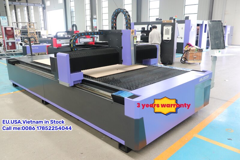 Máquina de corte do laser da fibra do laser do metal do CNC, 1325, 1000W, 1500W, 2000W, 3000W, MAX Raycus, IPG, para o preço do metal