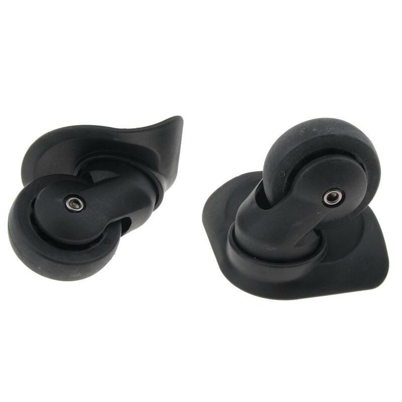 2 Swivel Luggage Mute Suitcase Replacement Wheels A52-Size L