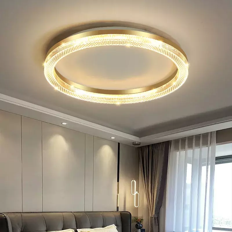 Lampu plafon LED Modern, lampu pencahayaan rumah untuk ruang makan ruang tidur restoran lorong kantor Hotel