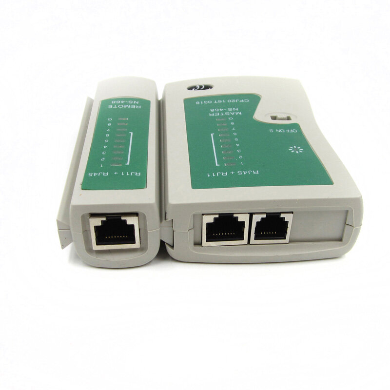 Professionale RJ45 RJ11 RJ12 CAT5 UTP Network LAN USB Cable Tester Detector strumenti di Test remoti strumento di rete