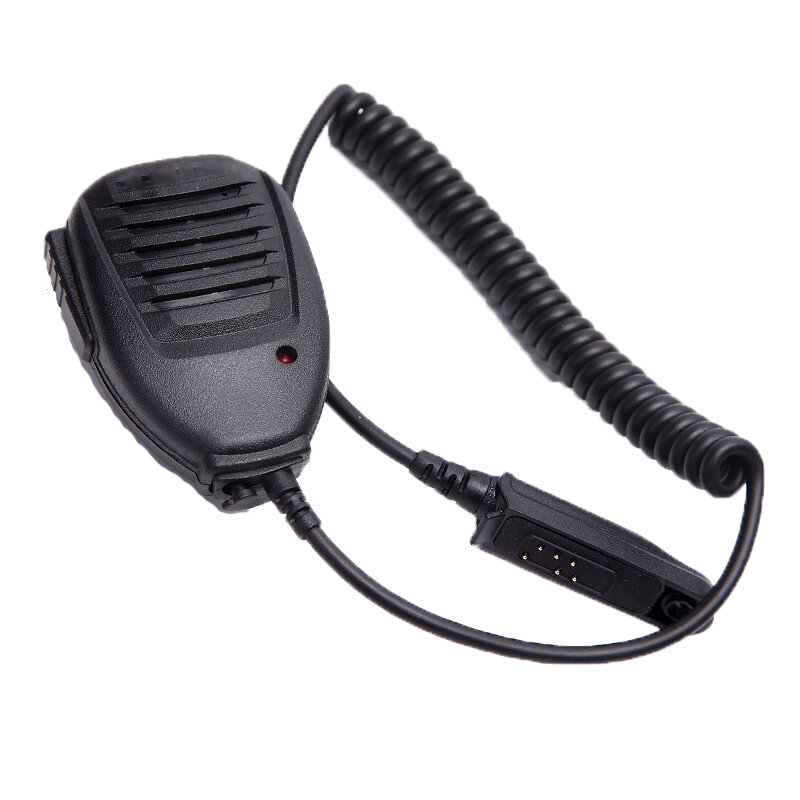 Baofeng-Microphone radio bidirectionnel, talkie walperforé, microphone à main