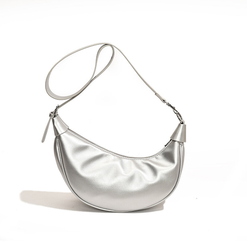 Trendy Designer Dumpling Hobos Handbag and Purses Totes Shoulder Crossbody Bag for Women Casual 2024 New Ladies Messenger Bags