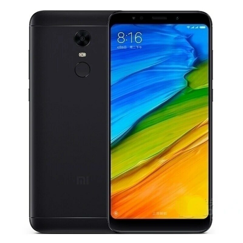 Xiaomi-Smartphone Redmi 5 Plus, Celular Android, Dual SIM, Reconhecimento de Impressões Digitais, Snapdragon 625 Daily, Global, Bateria 4000mAh