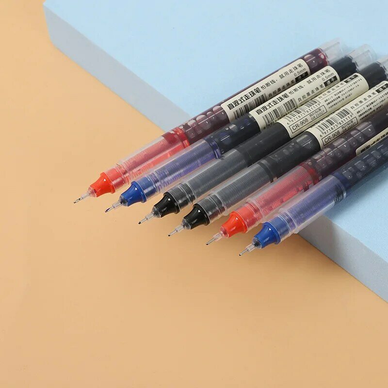 Juego de bolígrafos de Gel de tinta negra/azul/roja de 0,5mm, recargas de tinta de Gel, bolígrafo de dibujo de bocetos, papelería de oficina escolar, bolígrafo de escritura para estudiantes 2022