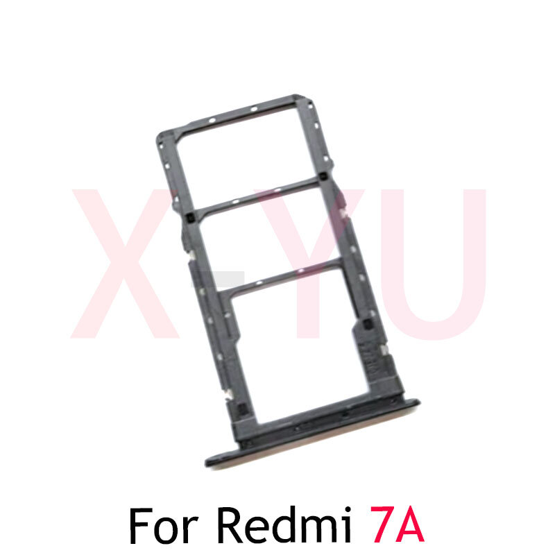 10ชิ้นสำหรับ7A Xiaomi redmi Redmi7A ช่องใส่ซิมการ์ดอะไหล่อะแดปเตอร์สำหรับเปลี่ยน