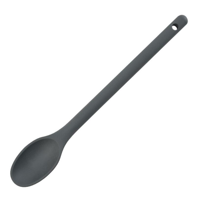 1 Pc Silicone Mixing Spoon Nonstick Cooking Spoon Kicthen Spoon Baking Spoon for Cooking Stirring, Mixing and Serving