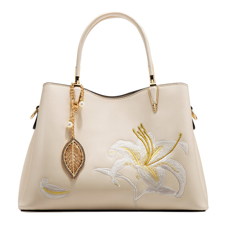 Bag High-Quality Shoulder Embroidered Large Capacity Handbags For Women Elegant Crossbody Casual Versatile Luxury Messenger Y2k