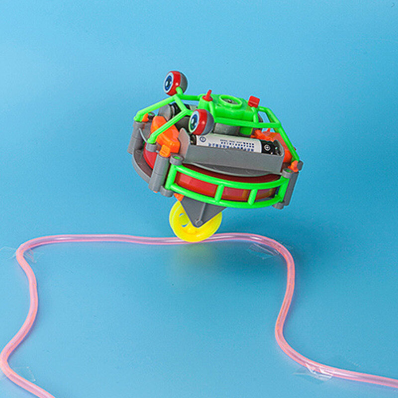 Robot Fidgets Toy Tumbler Anti Gravity Unicycle Luminous Gyro Double-variable Self-balancing Fidgets Toy Car Early Education Toy