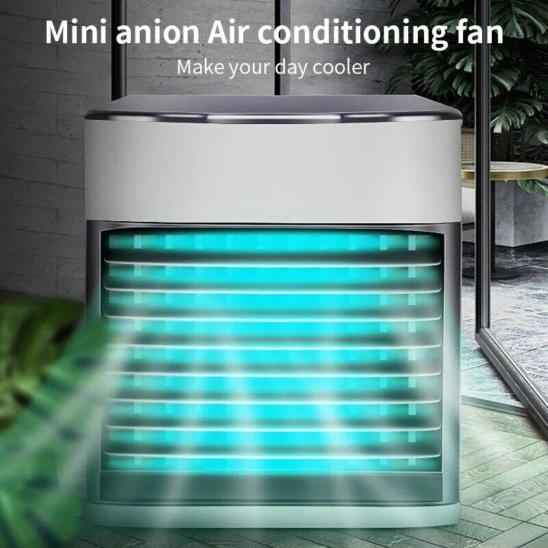 Mini chiller Desktop ventilatore raffreddato ad acqua portatile USB piccolo ventilatore casa aria condizionata ventola di raffreddamento