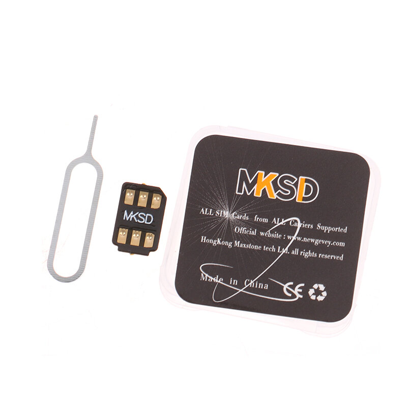 Adesivo de cartão MKSD para telefone, desbloqueio, 6S, 11PM, 12PM, 12PM, 13PM, 1Pc