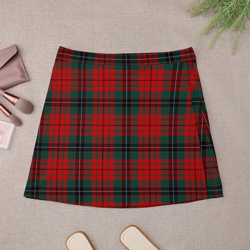 Clan Nicolson Tartan Mini Skirt Women clothing skirts women summer 2023