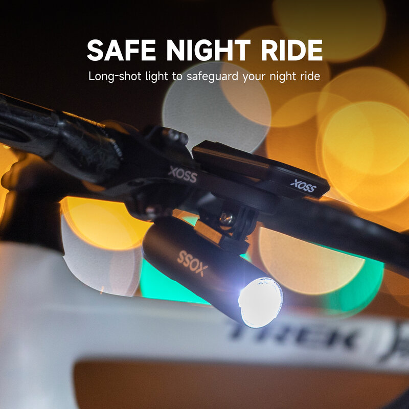 XOSS Fahrrad Licht Scheinwerfer 400/800/1500 Lm Wasserdichte USB Aufladbare MTB Front Lampe Kopf Lichter Fahrrad-Taschenlampe