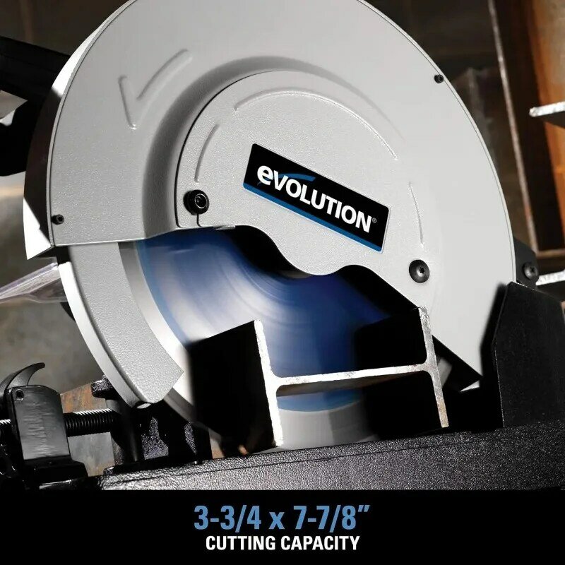 Evolution Power Tools EVOSAW380 15-Inch Steel Cutting Chop Saw , Blue