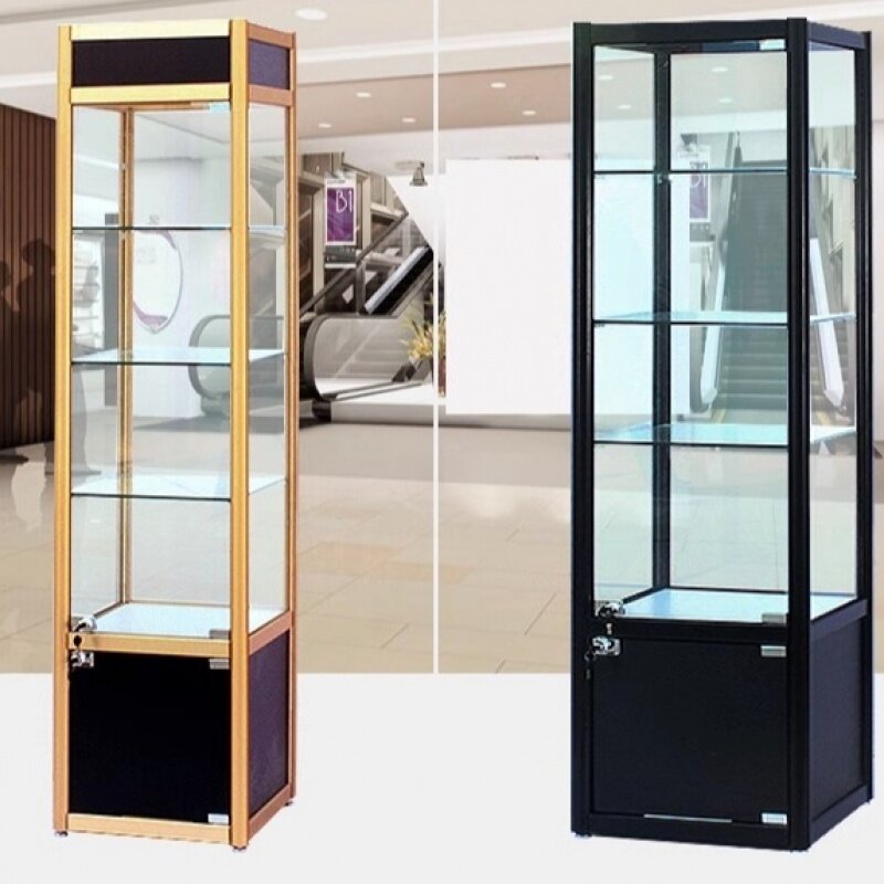 custom，Hot Sale Display Showcase Cabinet Shelf With Led Light Box Display For Shop Of Toy Model