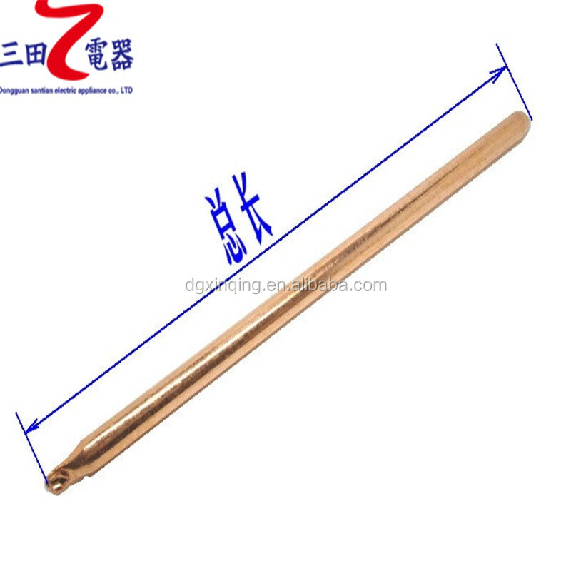Flat pure copper heat pipe with a length of 50-150mm DIY laptop cooling system sintered heat pipe