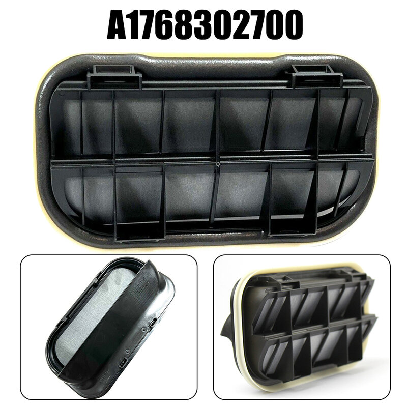 Air Vent Flap Acessórios de carro preto, ferramenta Dustproof, A-CLASS W169, autopeças, A1698300342, A1768302700, ABS, 1Pc