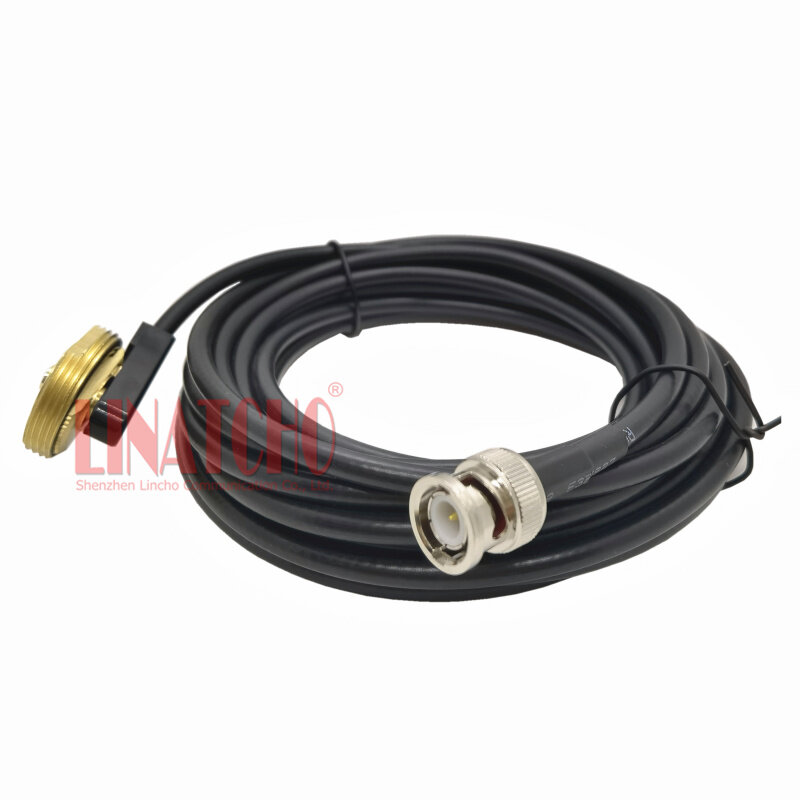 Nehmen Sie Hand funkgeräte Antenne BNC-Stecker auf NMO-Mount-Anschluss kabel mit 5 Meter RG58-Koax