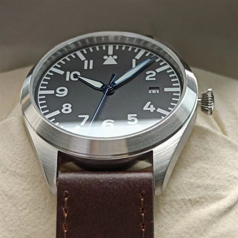 Relógio piloto automático Aviator Watch, Type B, relógios mecânicos, A-Uhr