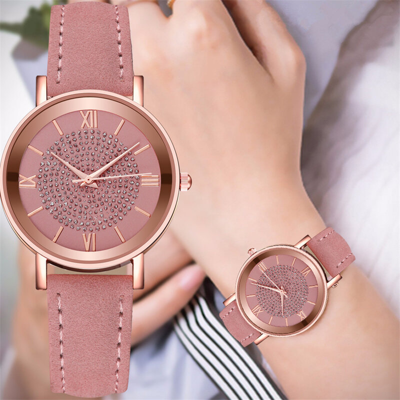 Relógios femininos de luxo quartzo braceletes aço inoxidável dial casual pulseira relógio das senhoras zegarek damski reloj mujer