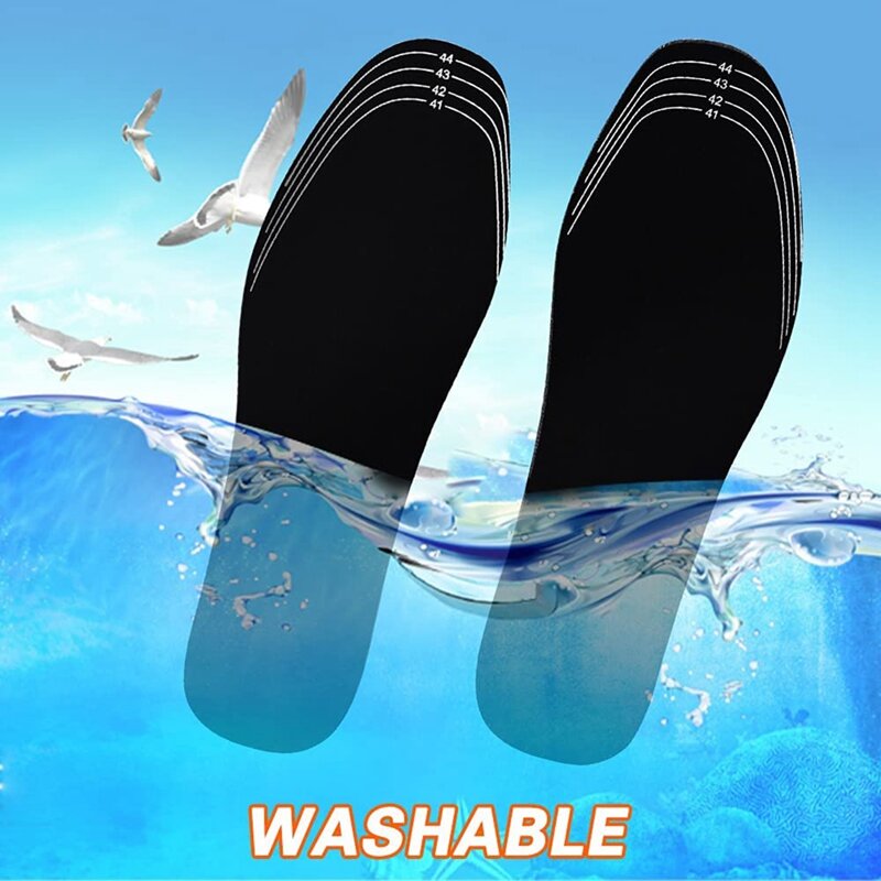USB beheizte Schuhe in lagen elektrische Fuß wärme Pad Füße wärmer Socken Pad Matte Winter Outdoor Sport Heizung Einlegesohlen