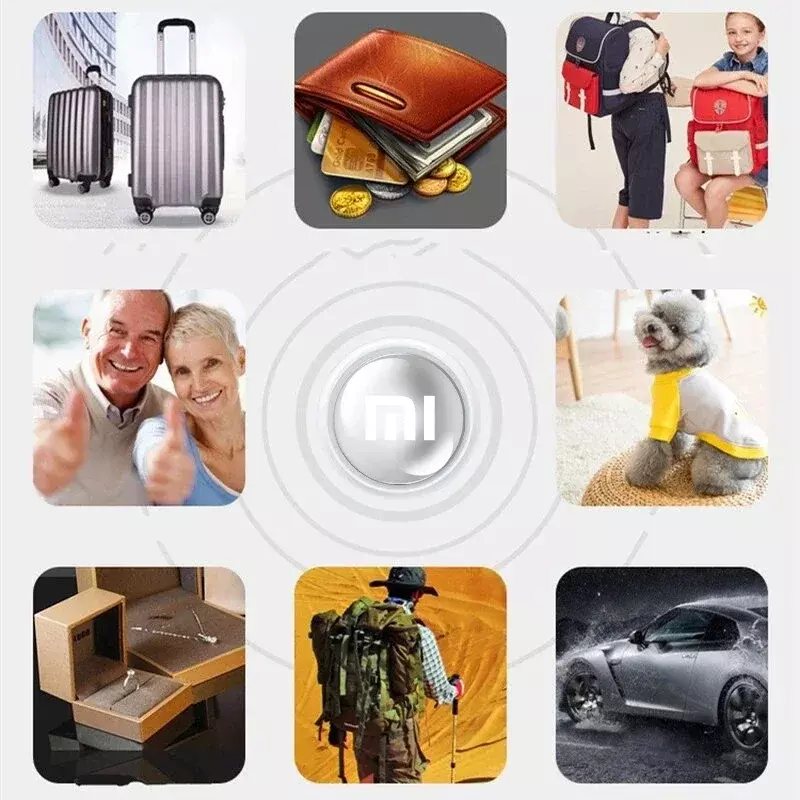 샤오미 휴대용 블루투스 4.0 태그, 미니 GPS 추적기, 스마트 홈 추적, 선물 분실 방지 장치, 어린이 지갑, 스마트 로케이터