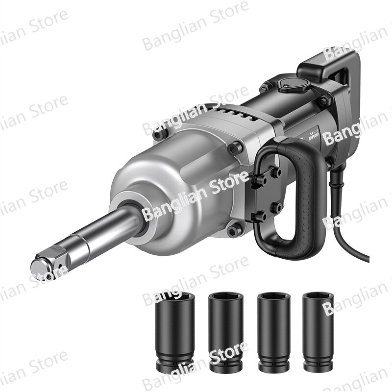 Heavy Industry Impact Wrench Electric Wrench Tool Auto Repair Electric Jackhammer Suitable High Torque Socket