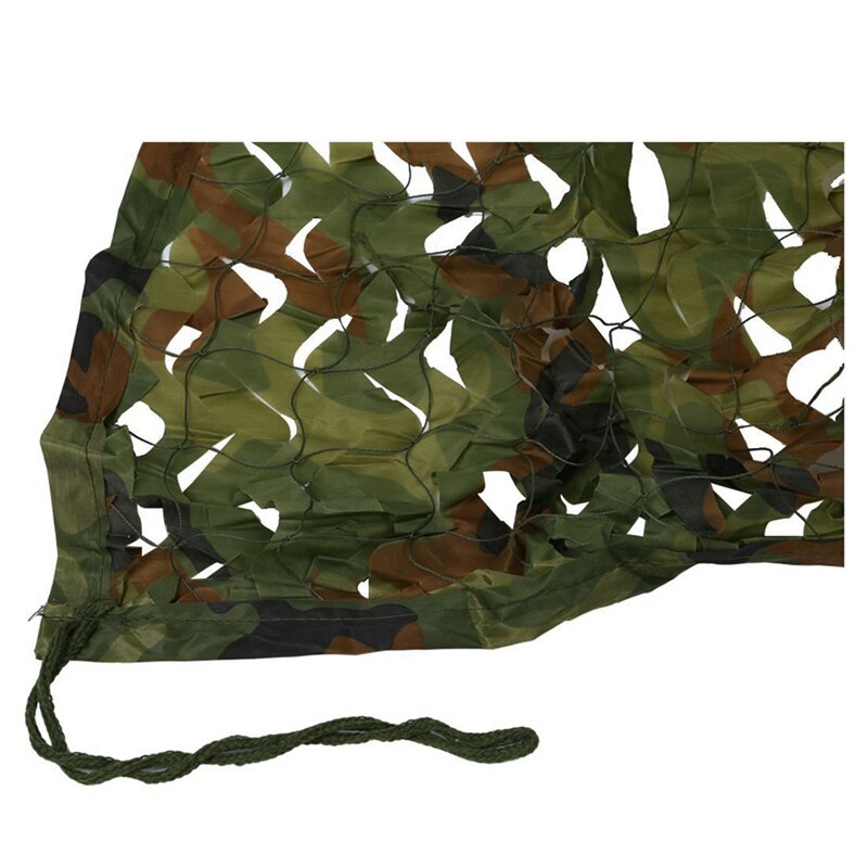 3Pcs 1Mx2m 39X78 Inch Woodland Camouflage Camo Net Cover Hunting Shooting Camping Army