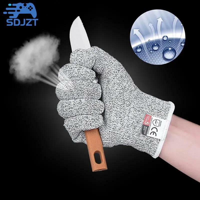 1Pair Safety Anti Cut Glove Multi-Purpose XXS/XS/S/M/L/XL Industry Kitchen Gardening Anti-Scratch Anti-cut Glass Cutting Tool