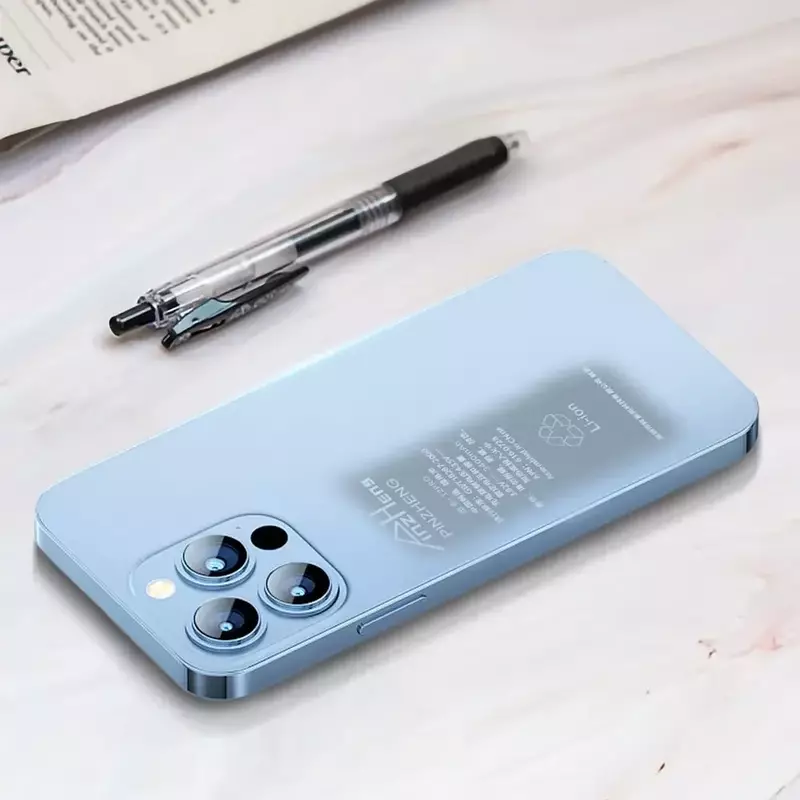 PINZHENG Ban Đầu Pin Dung Lượng Cao Cho iPhone X XR XS 11 12 Mini Pro Max Promax Điện Thoại Thay Thế Bateria Bảo Hành một Năm