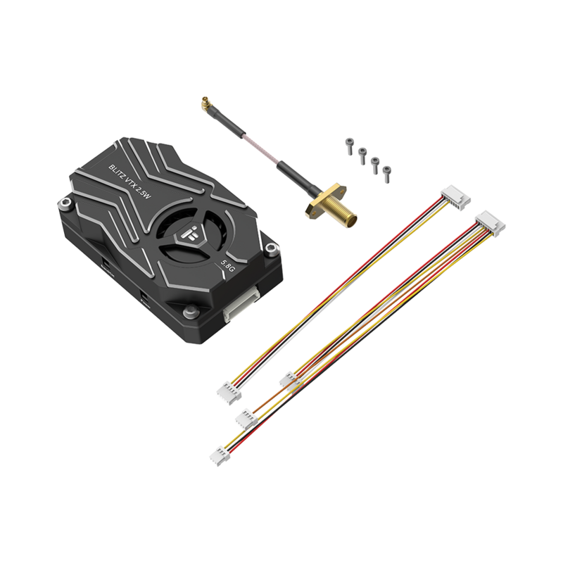 IFlight BLITZ Whoop 5.8Ghz 4.9G 2.5W VTX 2-8S Built-in Microphone with MMCX Interface IRC Tramp 25.5x25.5mm For FPV Drone Parts