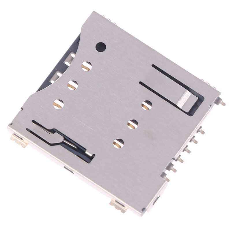 MUP-C792 Original Micro SIM Card Connector Patch Self-piercing 6 +1 P SIM Card Slot Socket