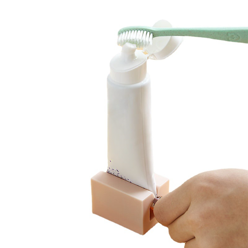 Wyciskacz do pasty do zębów zwijania tubki dozownik pasty do zębów klips wielofunkcyjny przenośny bez odpadów akcesoria łazienkowe