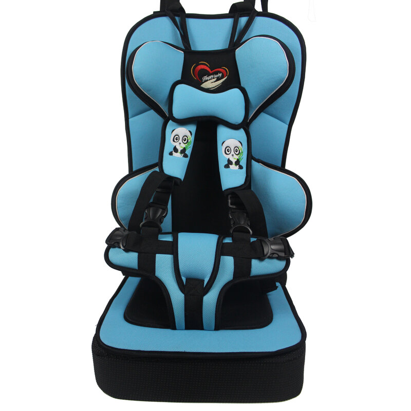 مقعد سيارة سلامة الطفل مع وسادة معززة المحمولة بسيطة للأطفال أكثر من 3 سنوات من العمر مقعد السيارة العالمي مقعد السيارة