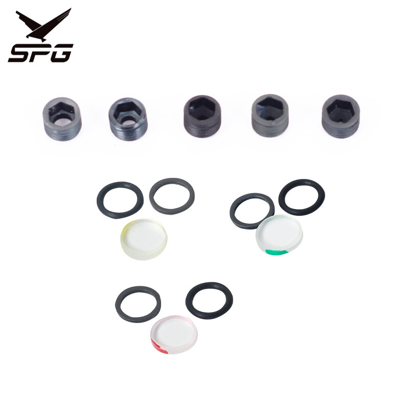 1Pc Compound Bow Peep Core Zicht Clarifier Lens Set Voor Het Jagen Schieten Boogschieten Richten Accessoires