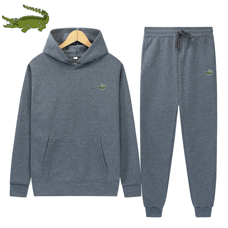 Brand CARTELO Casual Men/Women Hoodies Tracksuit Sweatshirt Suit Hoodie+Sweat Pants Jogging Homme Pullover Sporting S-3XL