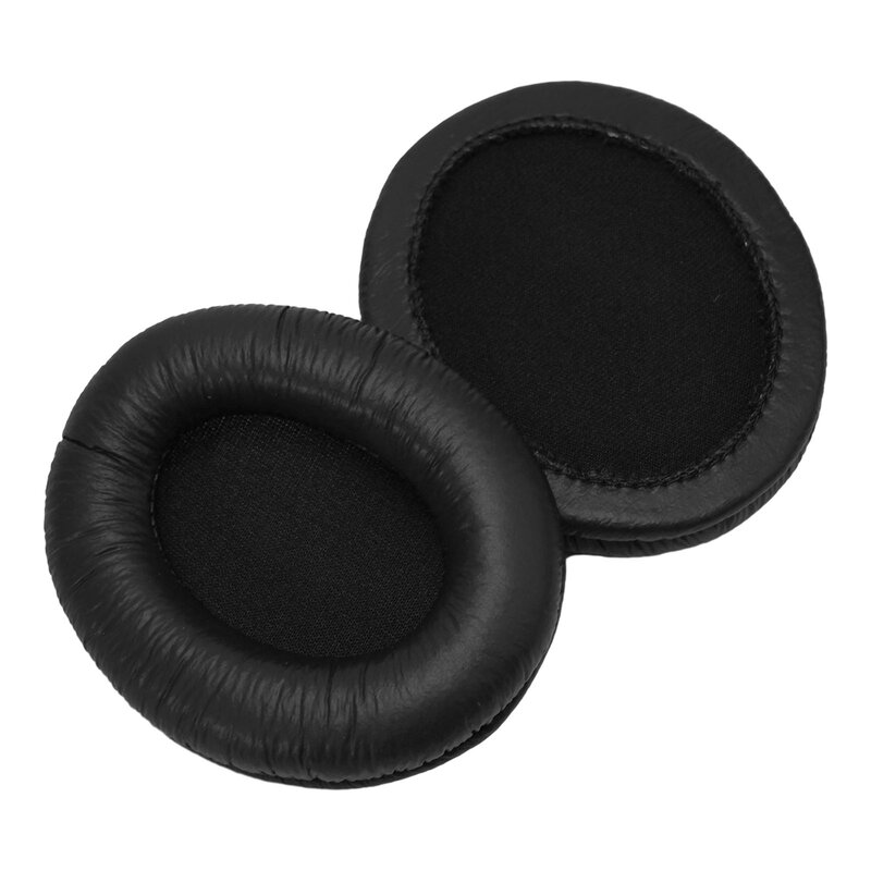Cuscinetti per le orecchie cuscinetti per le orecchie sostituzione parte morbida cuscino in schiuma per auricolari nero cuscino per la testa in pelle PU per HD202