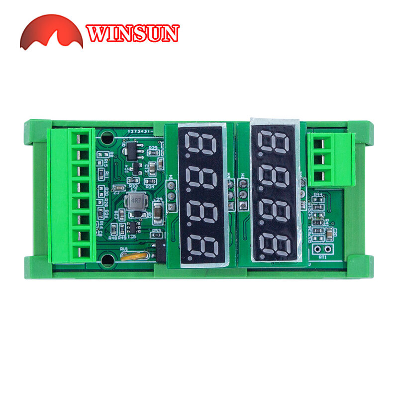WSM03 Adquisición de temperatura tipo AD K/PT100 Entrada de termopar y salida DA de 0-10V con módulo de transmisión de tubo digital