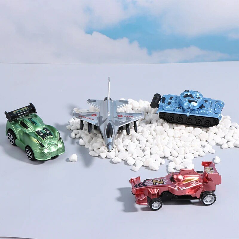 어린이 미니 자동차 장난감 풀백 자동차 탱크 항공기 모델, 어린이 관성 자동차, 소년 장난감, 다이캐스트 장난감, 어린이 생일 선물